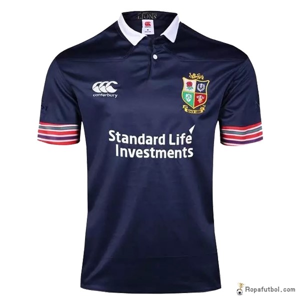 Camiseta Rugby British and Irish Lions Canterbury Replica Segunda Ropa 2016/17 Azul